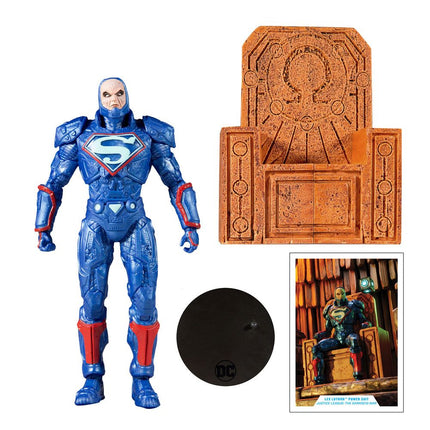 Lex Luthor Power Suit Justice League: The Darkseid War DC Multiverse Figurka 18 cm